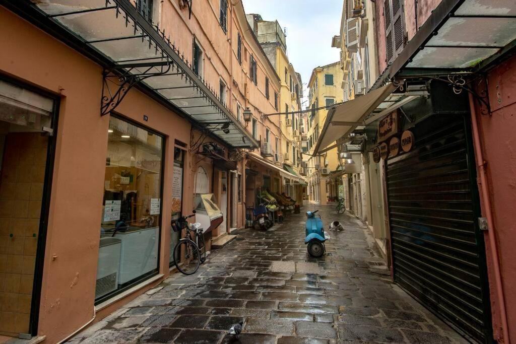 Summer Me - Mirror Flat Corfu Old Town Apartment Bagian luar foto